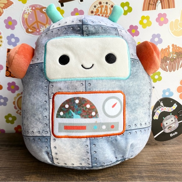 Squishmallows Other Squishmallow Bob The Robot Select Series 8 Inch